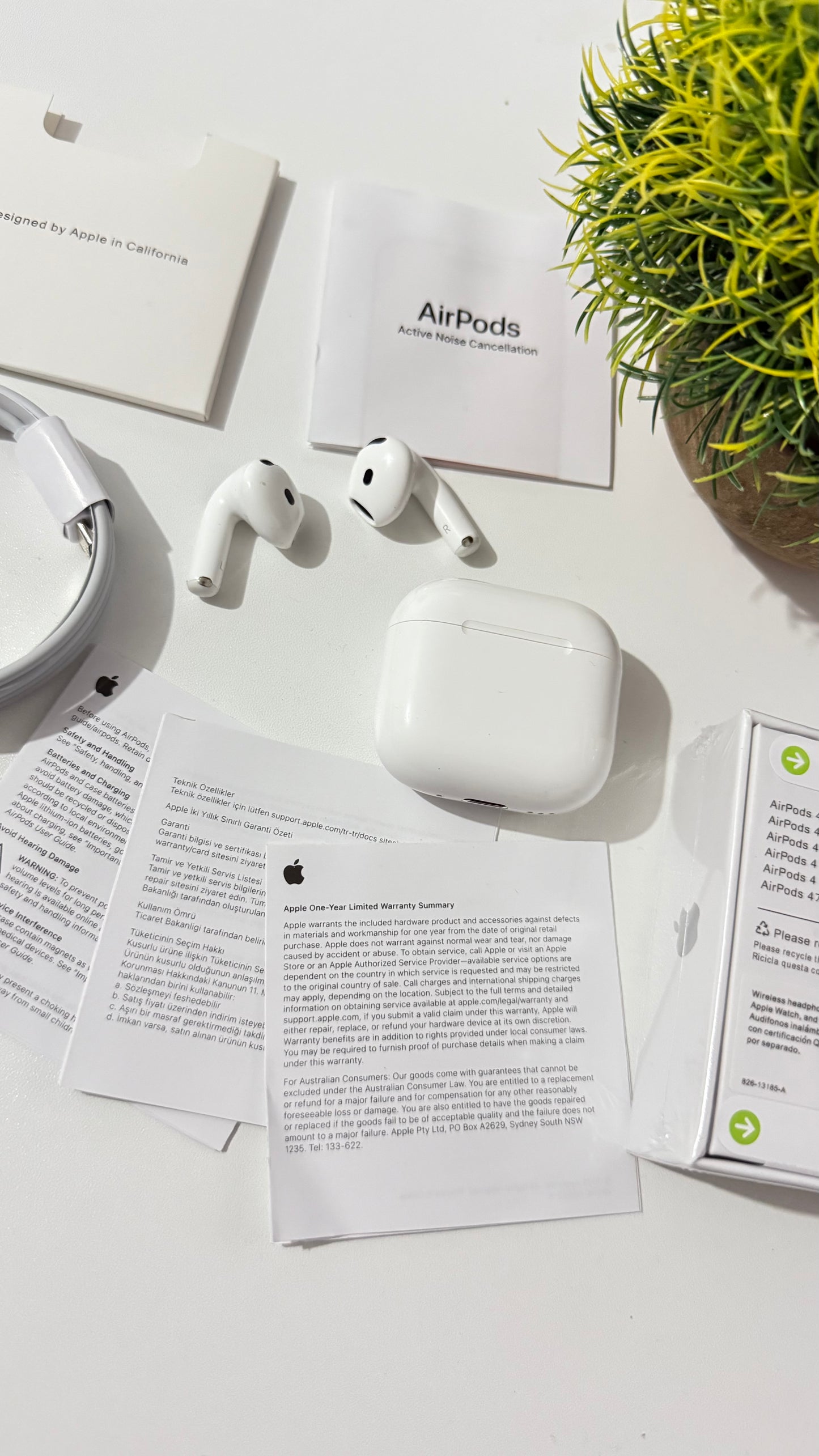 Airpods 4 generacion (salieron en 2025)