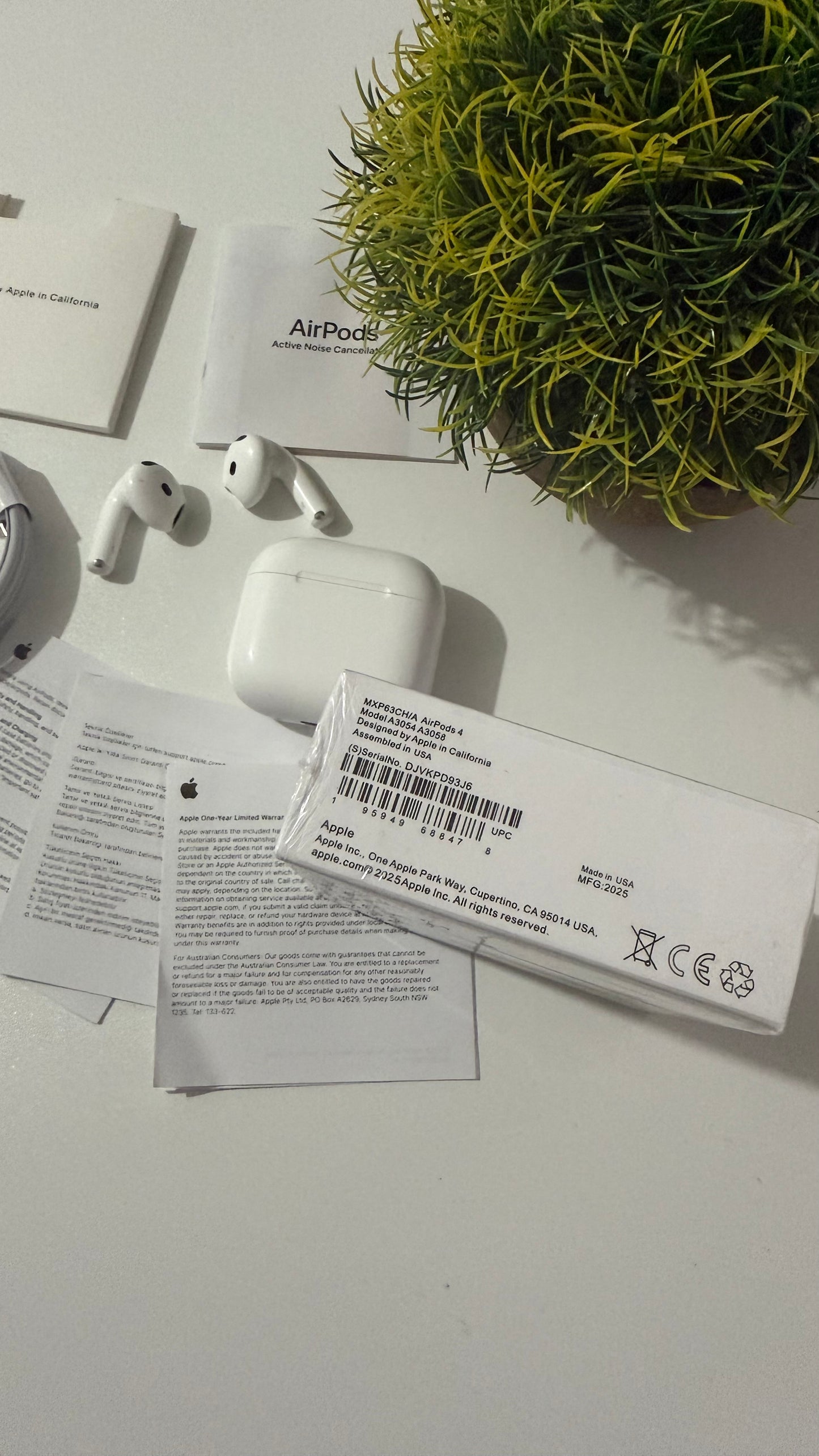 Airpods 4 generacion (salieron en 2025)