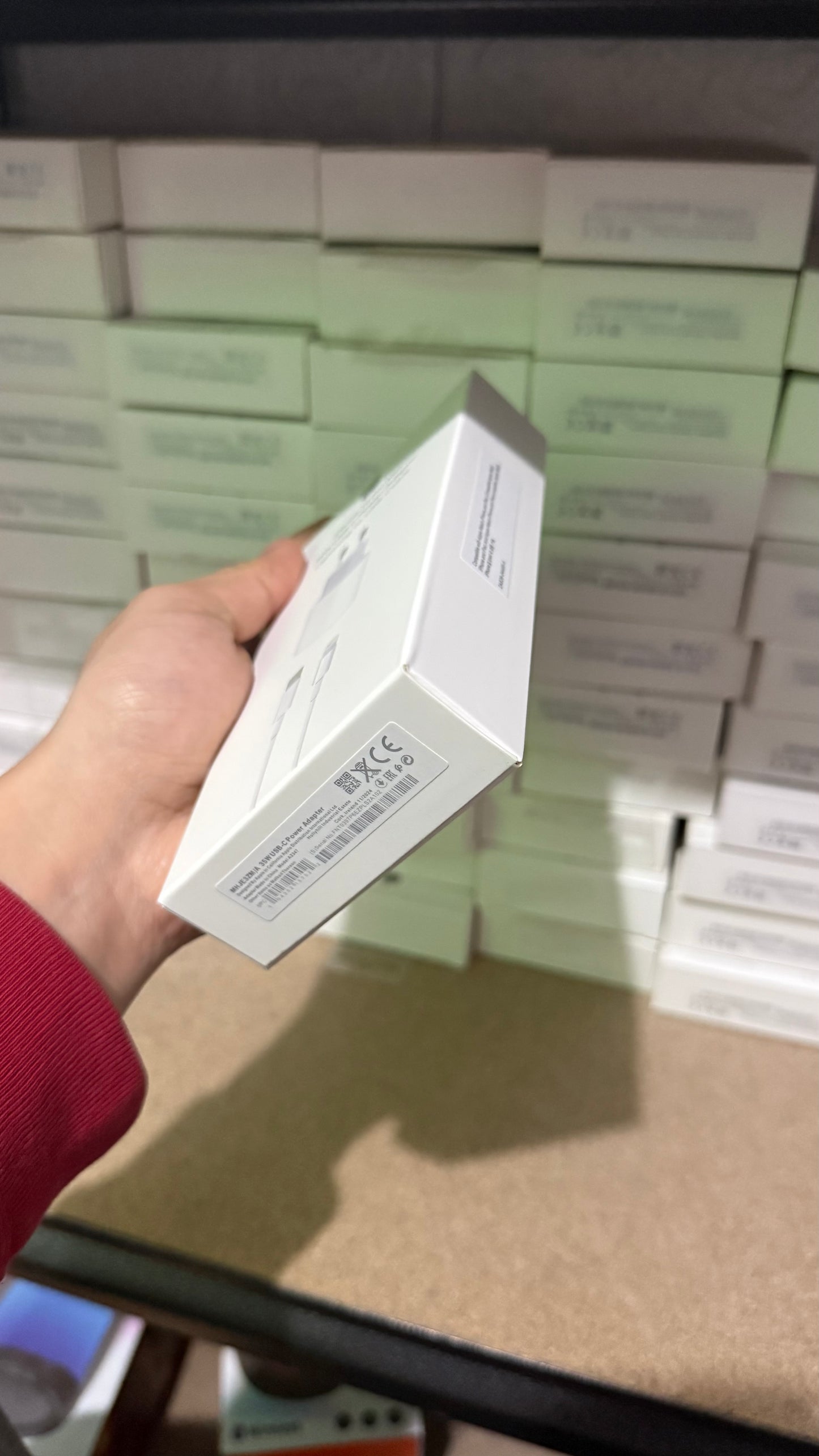 Cargador turbo iphone 25w caja y cable (1m)