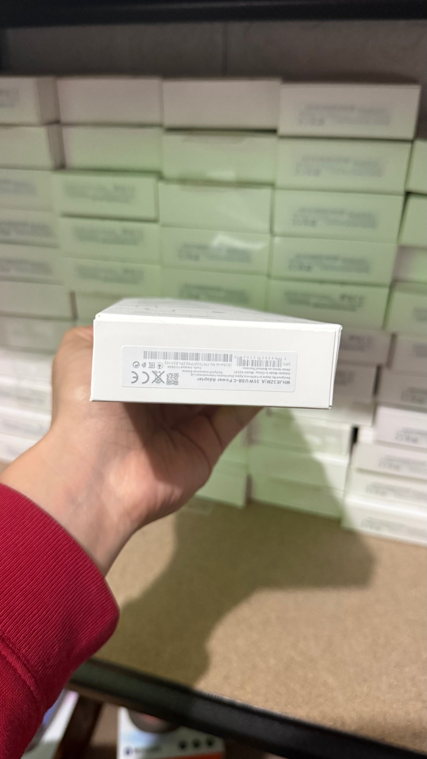 Cargador turbo iphone 25w caja y cable (1m)