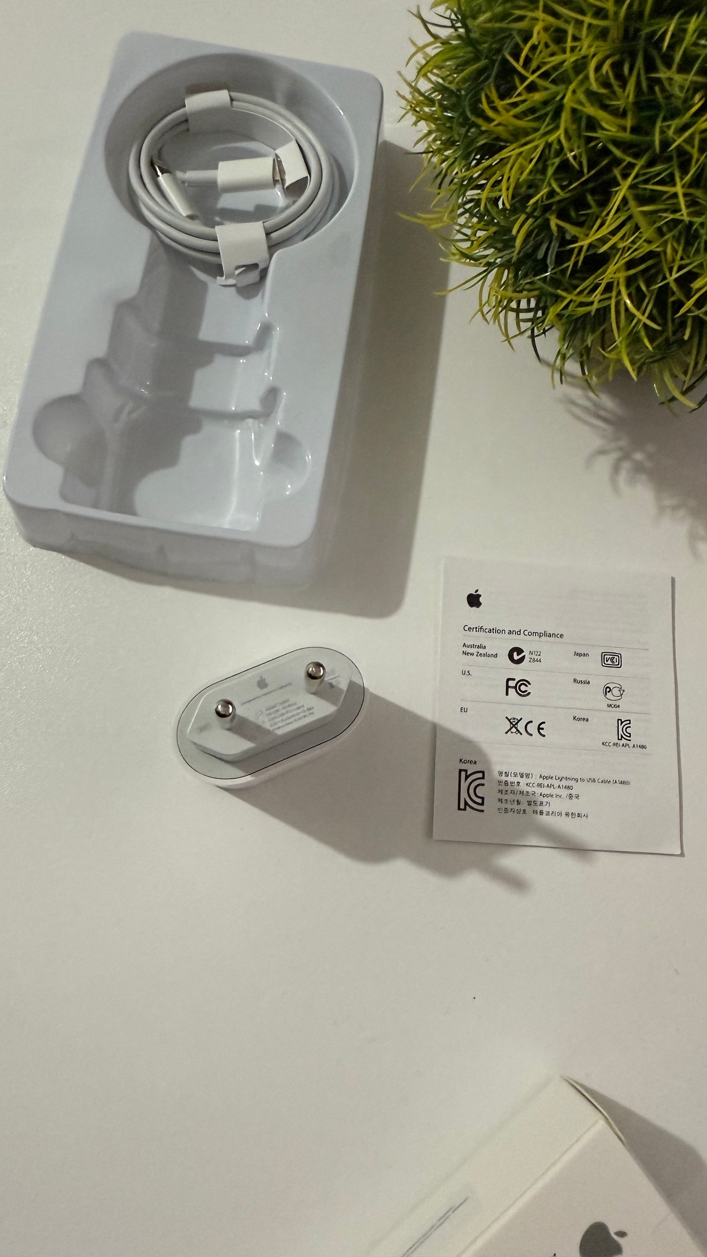 Cargador turbo iphone 25w caja y cable (1m)