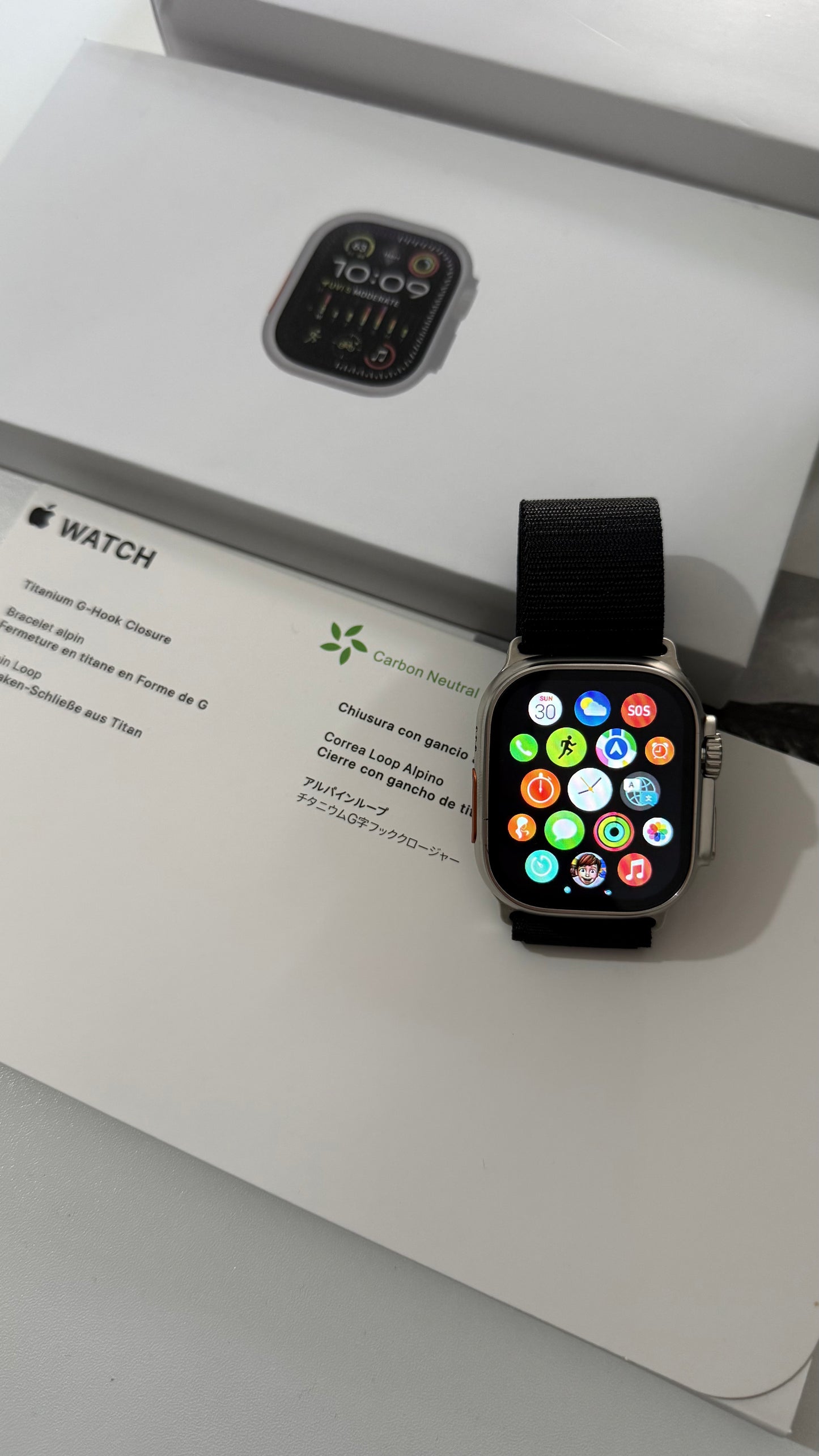 Apple Watch ultra 2 + Airpods 4