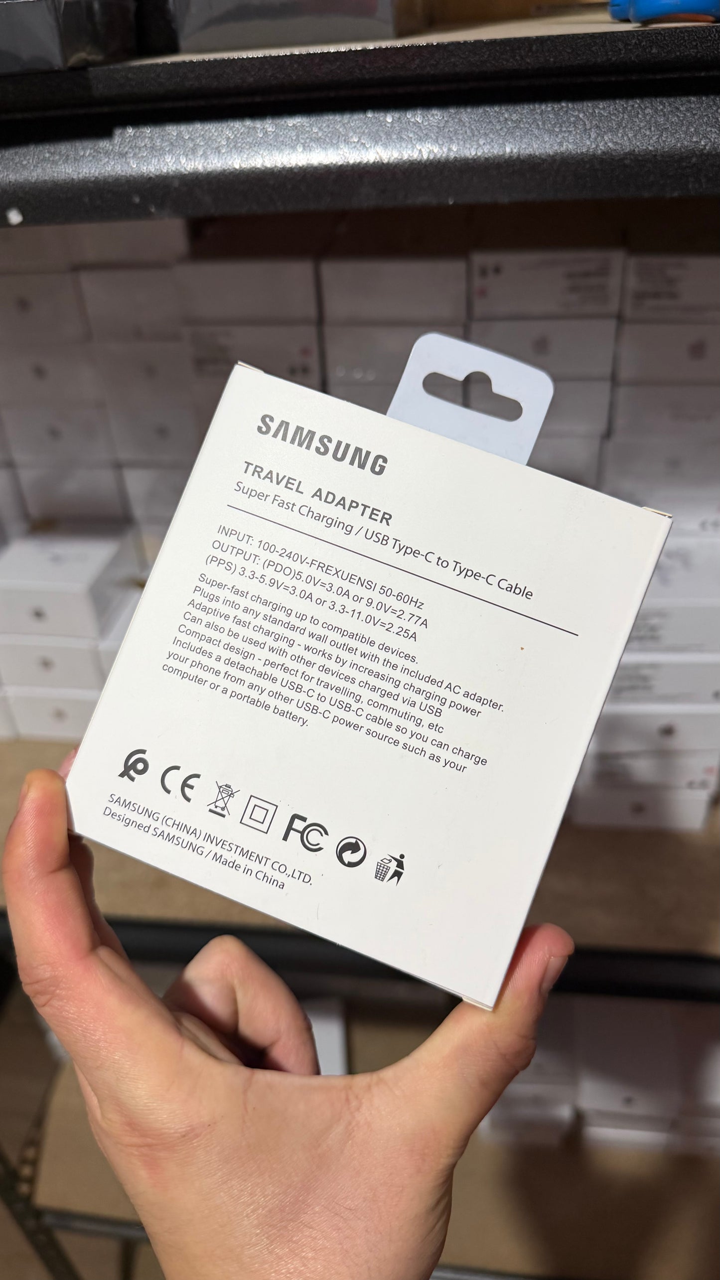Cargador Turbo Samsung 45W