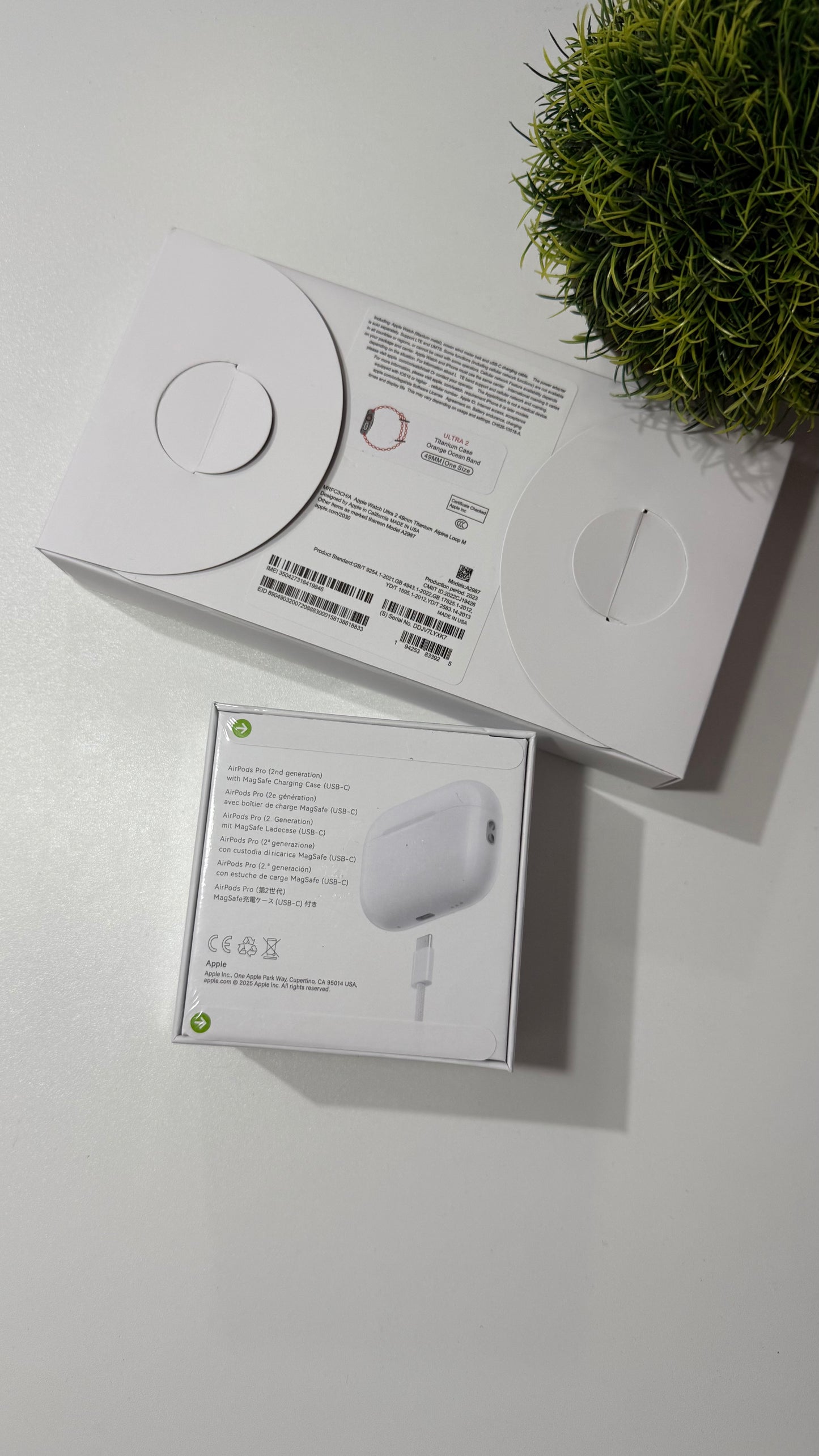Pack Apple watch ultra 2 + Aipods pro 2