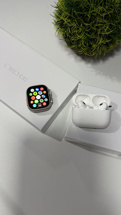 Pack Apple watch ultra 2 + Aipods pro 2