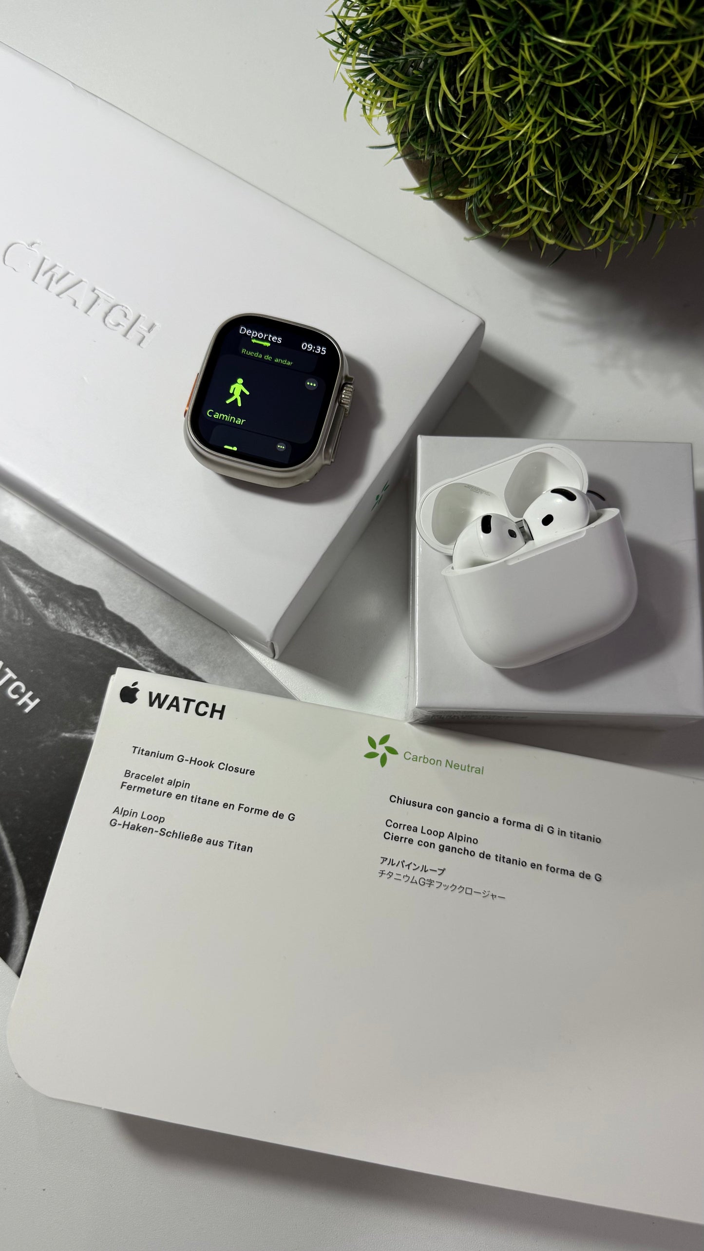 Apple Watch serie 10 + Airpods 4